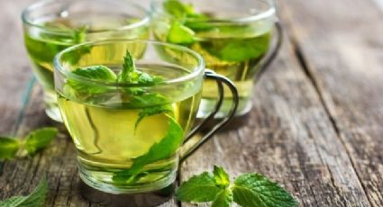 Acelera tu metabolismo con ayuda de este té verde con menta