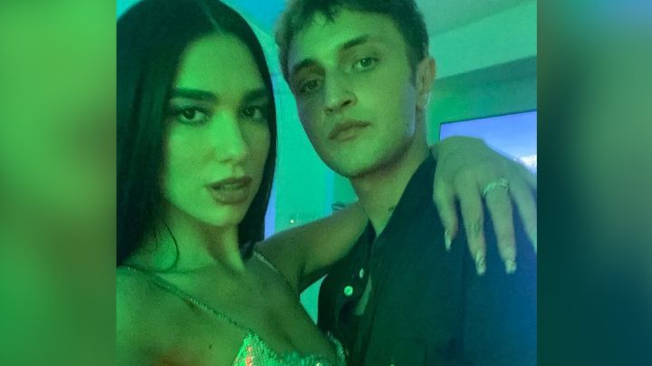 ¡Qué romántico! Así sorprendió Anwar Hadid a Dua Lipa tras ganar su tercer Grammy