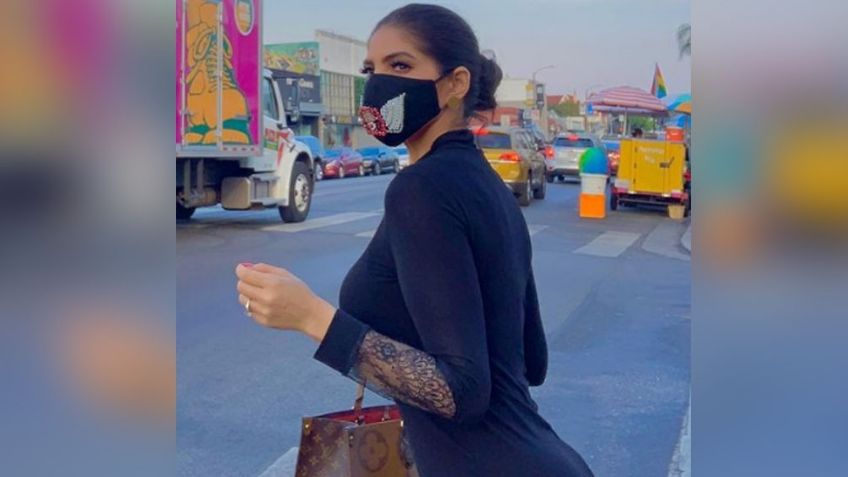 VIDEO: Ana Bárbara se llama "perrísima" al someterse a prueba de Covid-19 sin llorar