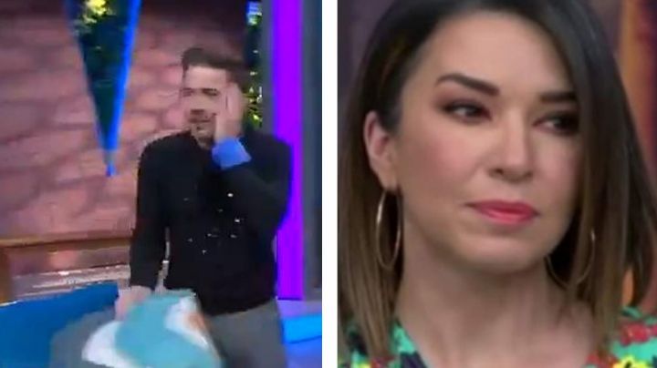 VIDEO: Laura G se cachetea a conductor de 'Venga la Alegría' y la destrozan por "ofrecida"