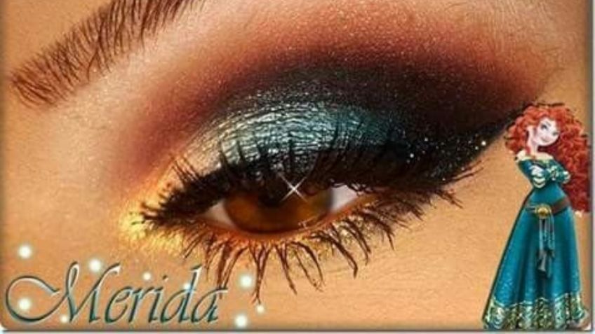 ¡Hermosa y juvenil! Lleva un maquillaje de ojos inspirado en las princesas Disney
