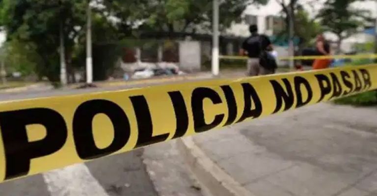 Acordonan el sitio del crimen