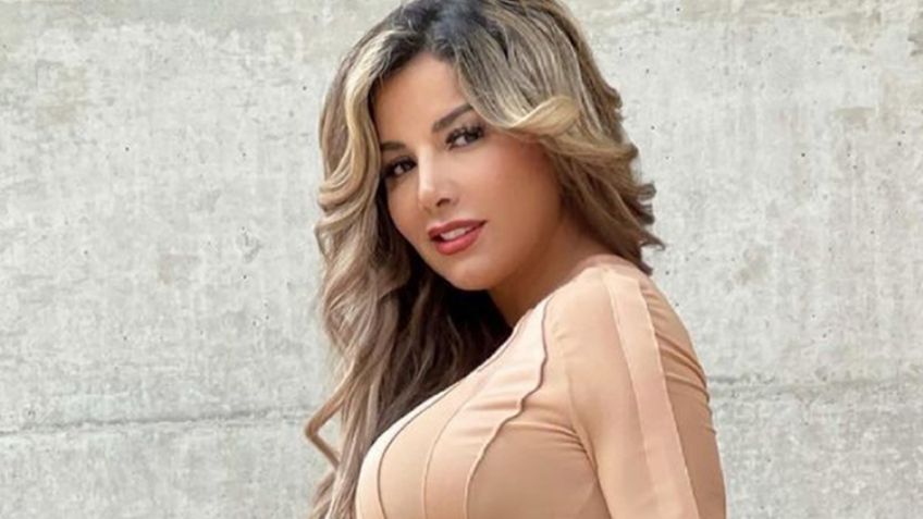 Aleida Núñez, actriz de Televisa, se luce bajo la regadera con espectacular bañador blanco