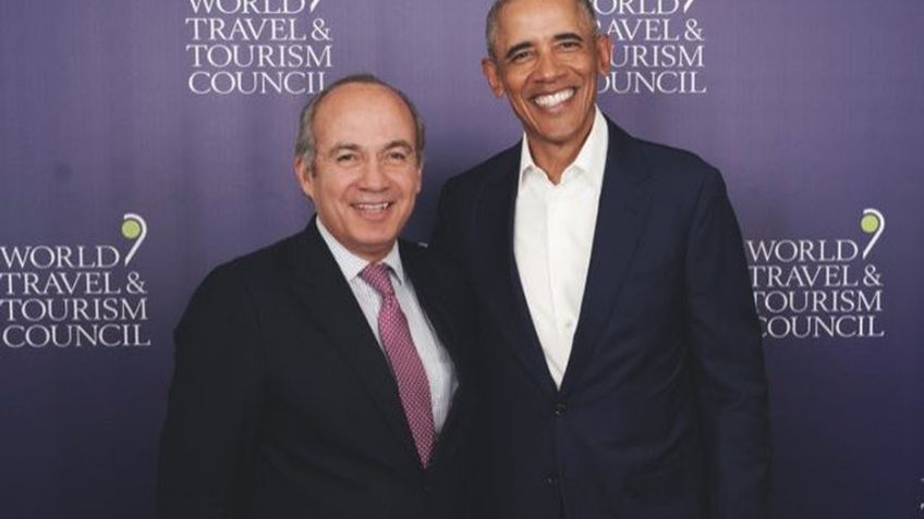 ¡Qué gran gesto! Felipe Calderón presume el regalo que le envió Barack Obama