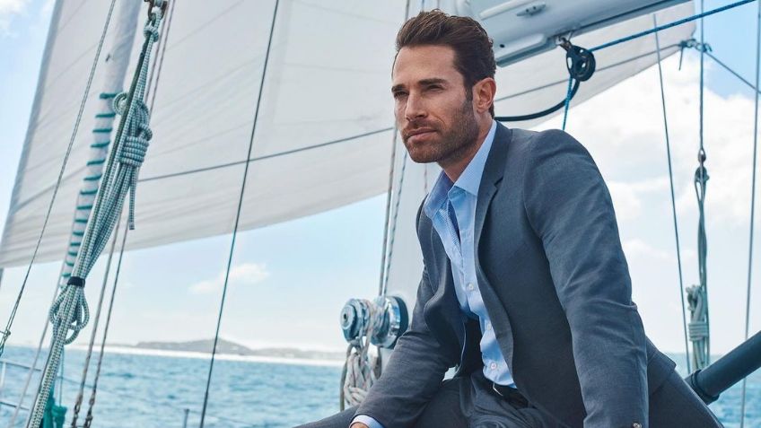 Sebastián Rulli luce su mejor cara en redes sociales y le da la bienvenida a una nueva semana