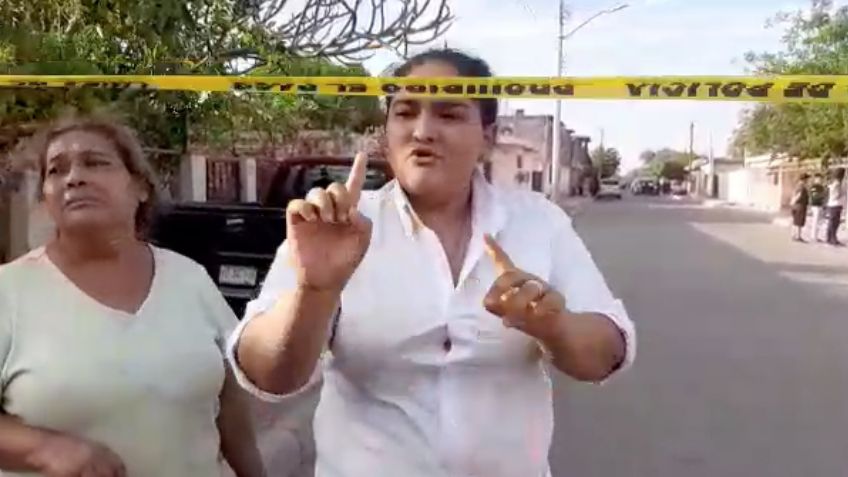 VIDEO: "Murió protegiendo a su niño": El desgarrador reclamo de familiares de Karina, asesinada a tiros en Cajeme