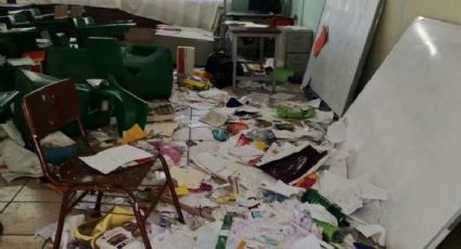 Escuelas saqueadas en la región de Empalme y Guaymas, no estarán ‘listas’ para regreso a clases