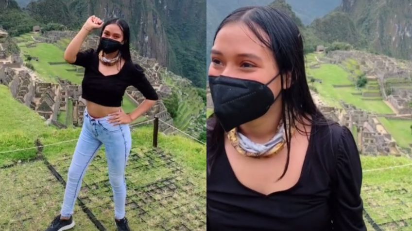 VIDEO: ¡Se queda sin ritmo! Joven deja de bailar en Machu Picchu tras recibir regaño