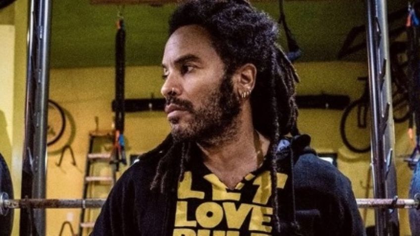 ¡A sus 56 años! Lenny Kravitz presume envidiable 'six pack' a través de Instagram