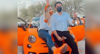 Mariana Rodríguez y Samuel García reviven polémica con su peculiar carro 'fosfo,fosfo'