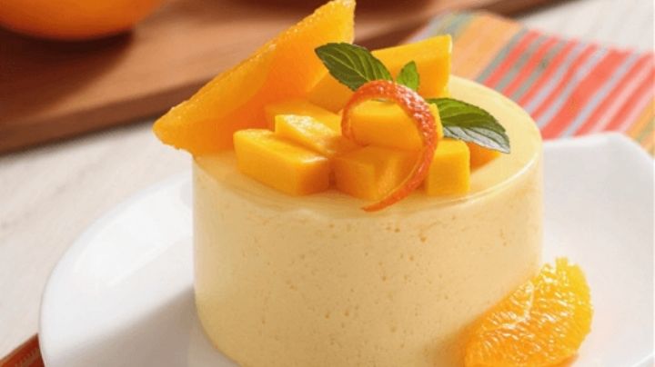 Lleva a tu paladar el sabor más fresco de la primavera con un rico mousse de naranja
