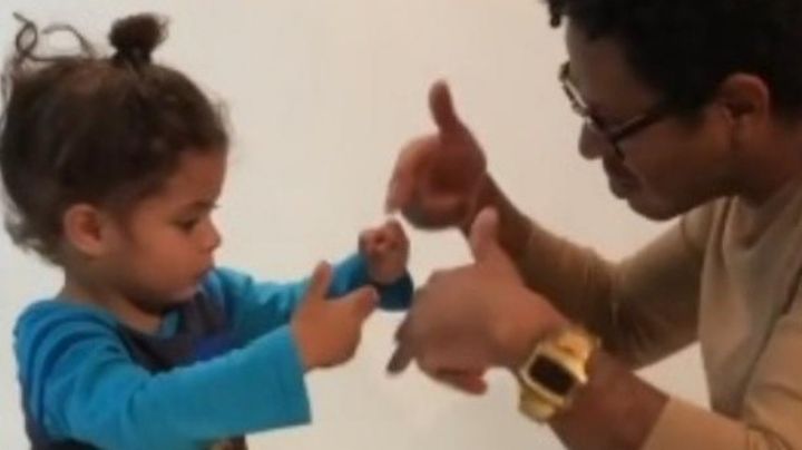 ¡Qué tierno! Hijo de Kalimba baila y canta la música de OV7 y causa revuelo en Instagram