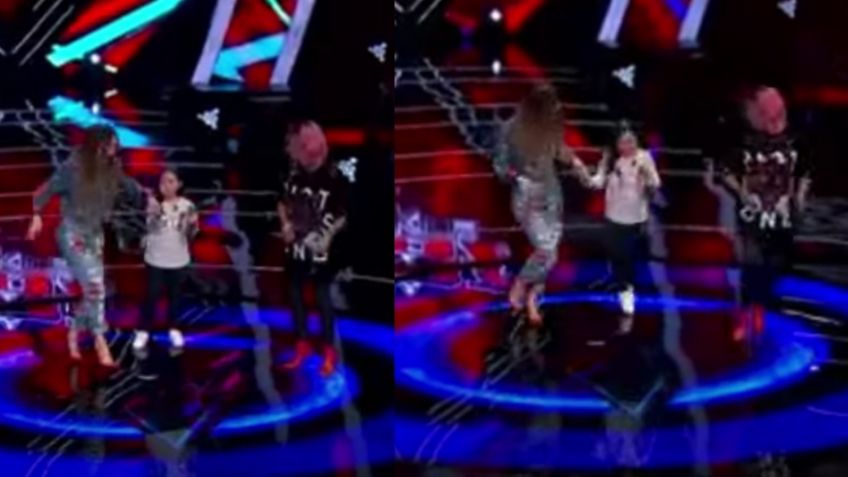Al ritmo del 'Sapito', Belinda sorprende a TV Azteca al bailar el tema en 'La Voz Kids'