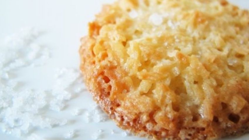 Prepara estas galletas de coco en tan solo 4 pasos y sorpréndete con su rico sabor