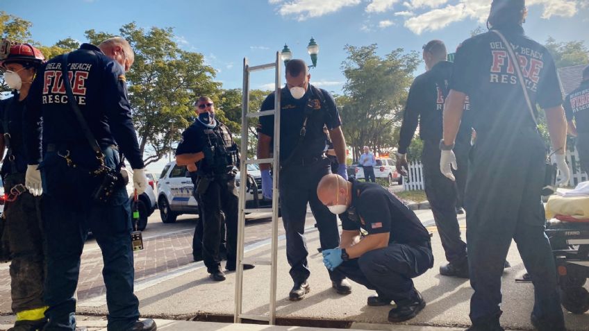 Mujer llevaba 3 semanas desaparecida; la encuentran desnuda y perdida en una alcantarilla