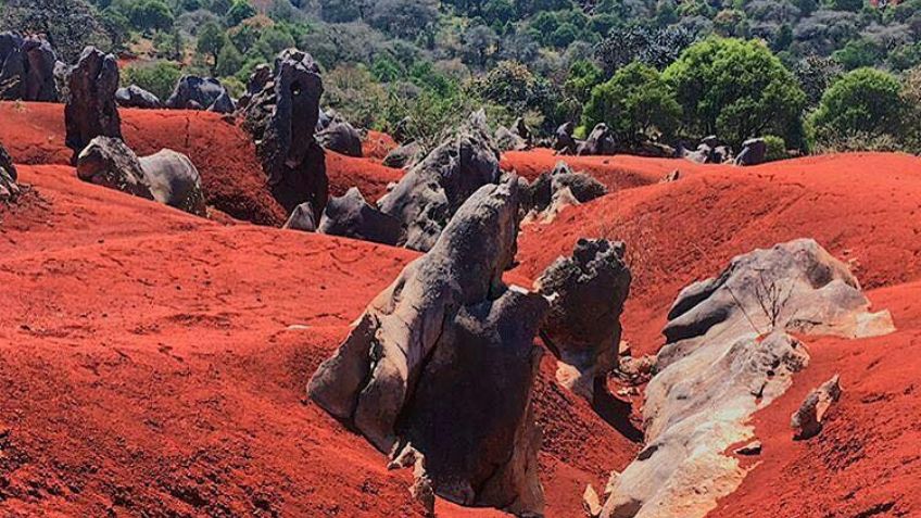 ¡No es Marte, sino México! Descubre estas increíbles dunas de arena color rojo