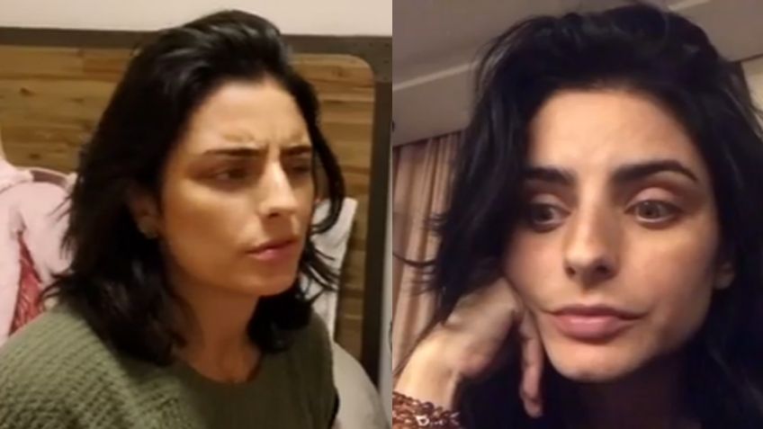¡Qué pesado! Vadhir Derbez exhibe VIDEO de Aislinn Derbez al hacer esto en el aeropuerto