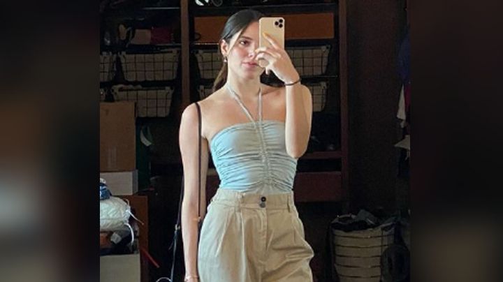 América Fernández, una de las hijas mellizas de 'El Potrillo', luce tremendo atuendo de vaca