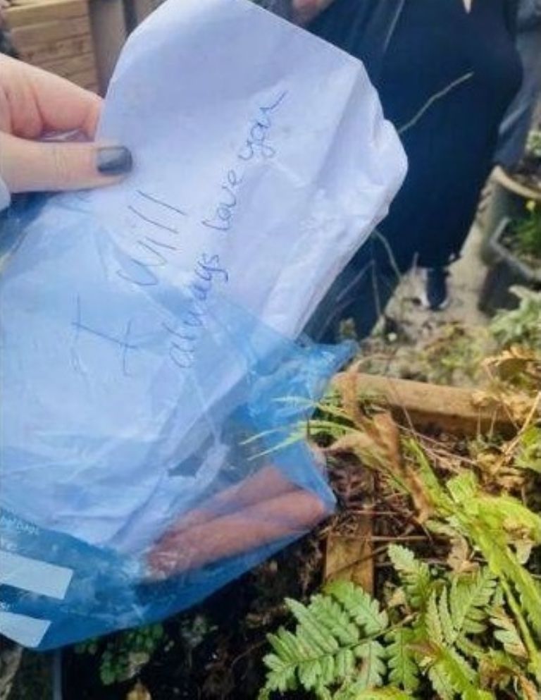 Elleanor recibió dos salchichas de un admirador