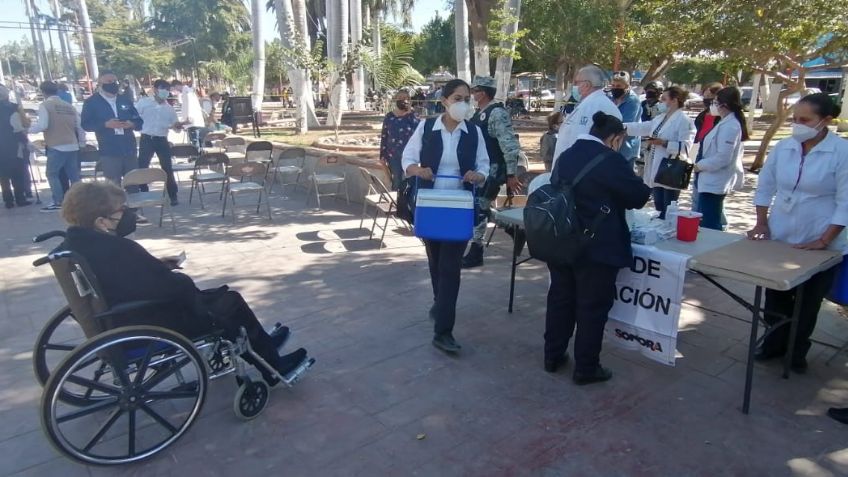 Cajeme: Arranca la campaña de vacunación contra el Covid-19 para adultos mayores