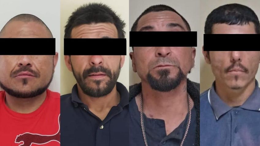 Capturan a cuatro presuntos 'tiradores' en Sonora; les incautan droga y arma de fuego