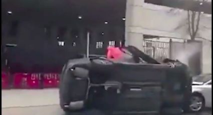 FUERTE VIDEO: Adolescentes asaltan a conductor de Uber Eats; huye y muere en aparatoso choque