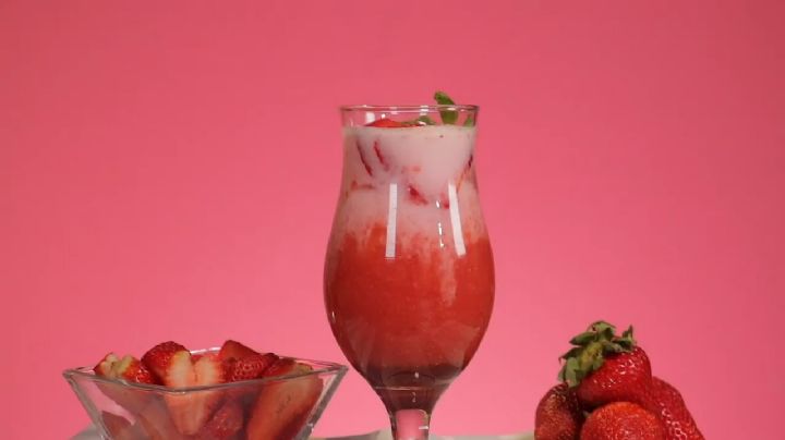 Esta sangría de fresas sin alcohol será perfecta para consentir a tu familia