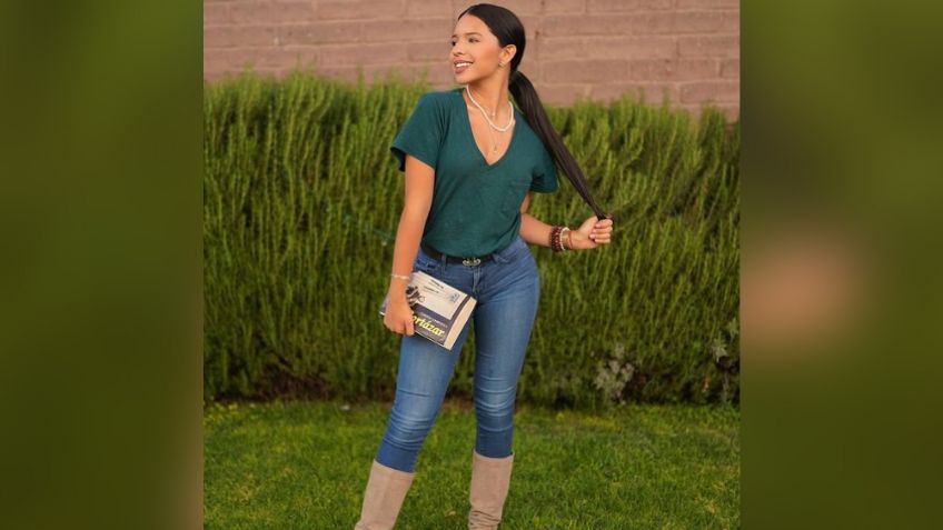 ¡Celestial! Ángela Aguilar enamora Instagram al posar como un ángel en vestido blanco