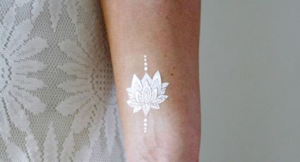 Tatuajes para mujer de tinta blanca: Conoce algunos pros y contras de esta tendencia