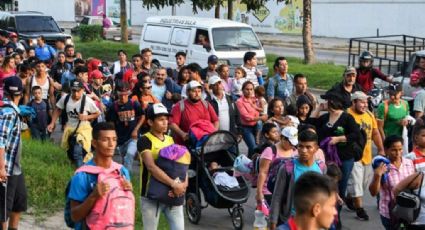 Caravana con al menos 400 migrantes atraviesa México en busca del 'sueño americano'