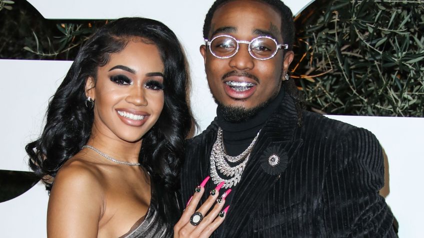 Filtran fuerte VIDEO del rapero Quavo y Saweetie peleando a golpes en un elevador
