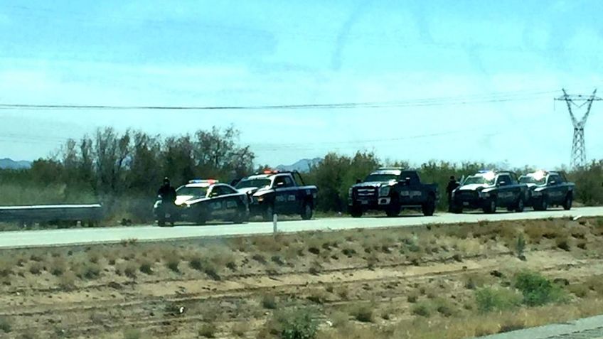 Sonora, en alerta por despliegue policial en carretera Internacional; reportan detonaciones