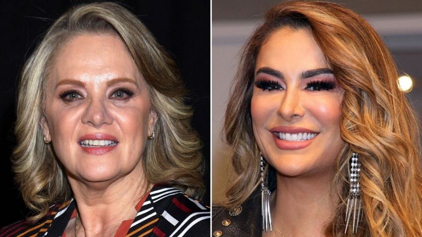 Érika Buenfil exhibe en VIDEO a famosa cantante en Televisa: "Traes faja ¿verdad?"