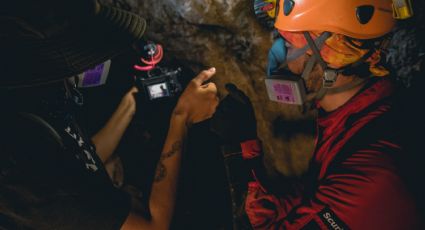 Filman cuevas de Sonora para festival de cine en Francia en la categoría de documental