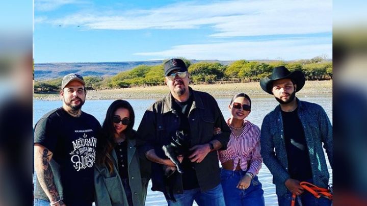 Llaman "suegro" a Pepe Aguilar y traiciona a sus hijos: "Todos son feos, se editan bien"