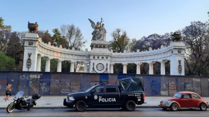 Protegen varios monumentos de la CDMX por el 8 de marzo, Día Internacional de la Mujer