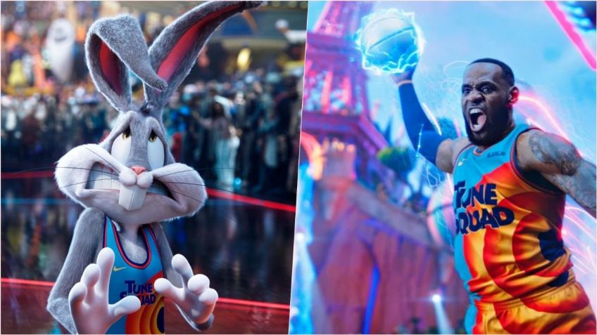 Salen a la luz nuevas imágenes de 'Space Jam' y así luce LeBron James