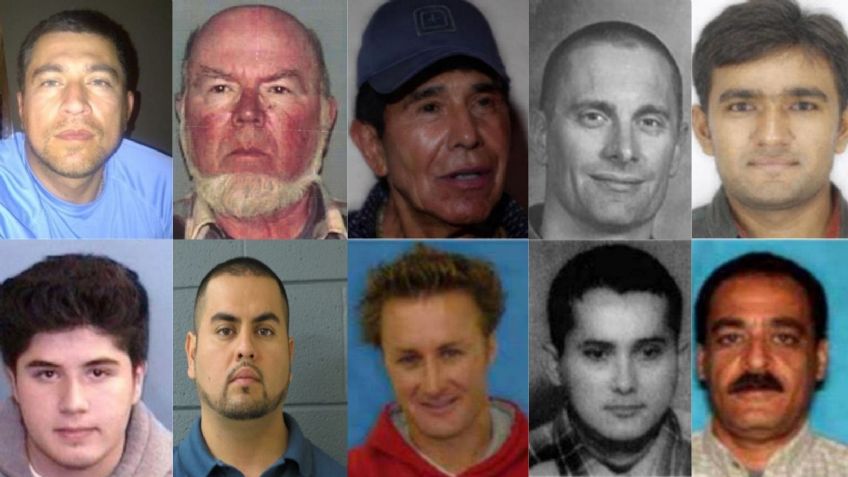 Top 10: Estos son los criminales más buscados por el FBI; varios están en México