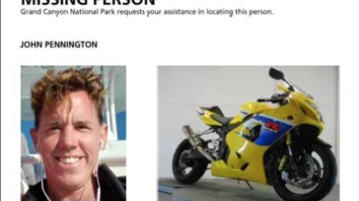 Hallan el cuerpo de un turista que cayó en los acantilados del Gran Cañon luego de desaparecer