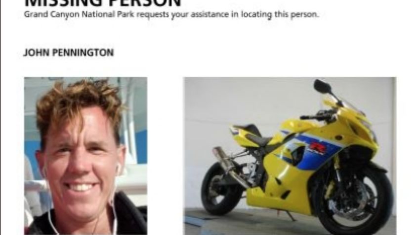 Hallan el cuerpo de un turista que cayó en los acantilados del Gran Cañon luego de desaparecer