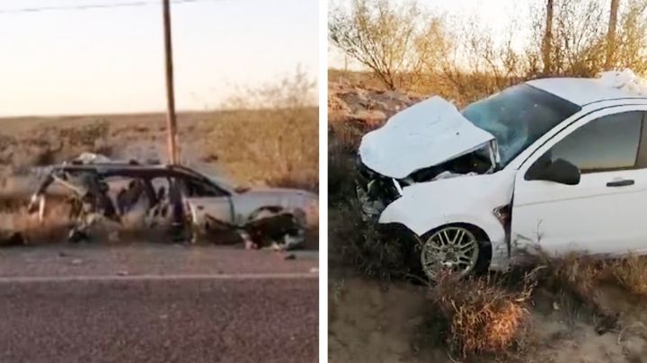 Tragedia en Sonora: Mueren tres y seis resultan heridos en aparatoso accidente carretero