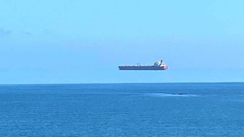 Esta es la explicación que dieron expertos sobre el barco que "flota en el cielo"