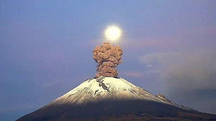 Volcán Popocatépetl disminuye exhalaciones pero aumenta minutos de tremor