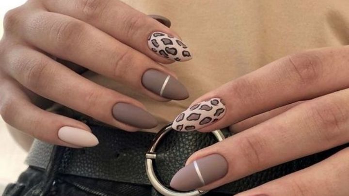 Lleva la tendencia del 'animal print' en tus manos con estos diseños de uñas