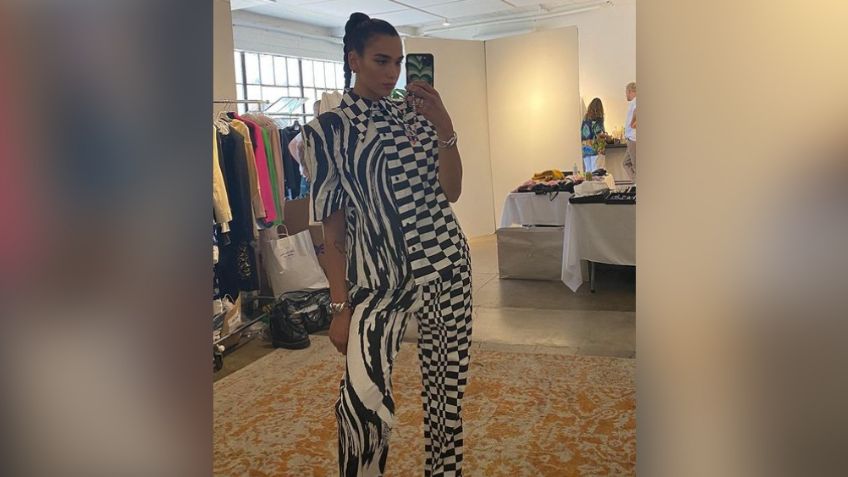 De ícono del pop a mamá exuberante: Dua Lipa presume a su 'bebé' frente al espejo