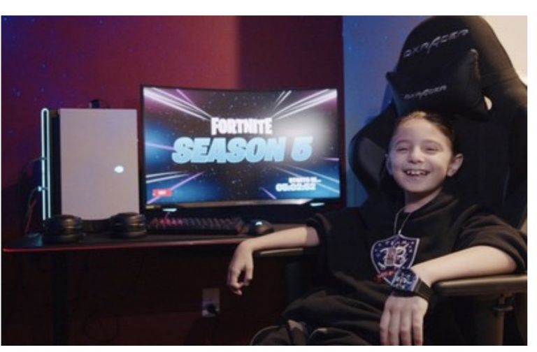 Joseph Deen tiene 8 años y es profesional de 'Fortnite'
