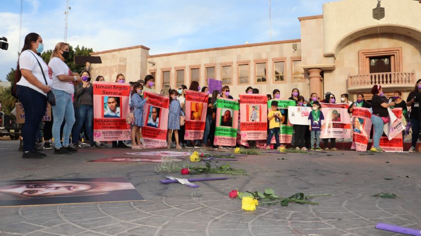 VIDEOS Y FOTOS: "Aquí sí pasa": Así se vivió la marcha del 8 de marzo en Ciudad Obregón