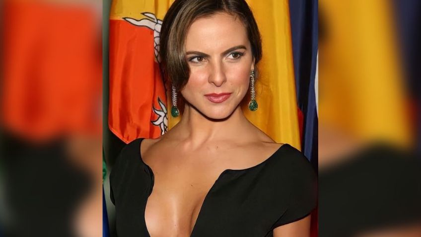 Kate del Castillo posa junto a cuatro chicos ¡y asegura que es toda una "inyección de juventud"!