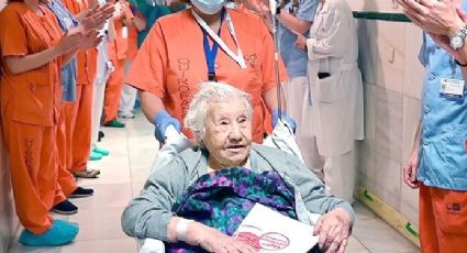 VIDEO: Ella es Carmen, la mujer de 104 años que superó al cáncer y al Covid-19, dos veces
