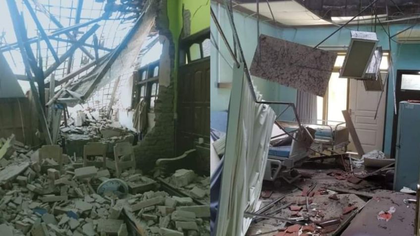 VIDEOS: Así derrumbó casas el fuerte sismo en Indonesia; dejó siete víctimas mortales